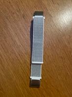 Garmin QuickFit 20mm Klittenband - Wit, Ophalen of Verzenden, Nieuw, Overige merken