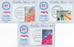 Eerste Dag Kaartje – Gecombineerde uitgifte – EDK 207-209, Postzegels en Munten, Postzegels | Nederland, Verzenden, Na 1940, Gestempeld