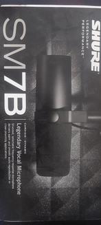 Shure SM7B vocal microfoon ORGINEEL!, Muziek en Instrumenten, Microfoons, Ophalen of Verzenden, Zo goed als nieuw, Studiomicrofoon