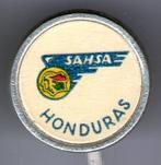 Sahsa Honduras alu vliegmaatschappij speldje ( E_016 ), Transport, Speldje of Pin, Zo goed als nieuw, Verzenden