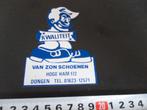 sticker Dongen VAN ZON schoenen Hoge Ham 172, Ophalen, Zo goed als nieuw, Sticker