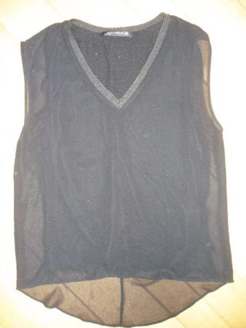 ZARA Woman top zwart maat S - nieuw - beschikbaar voor biedingen