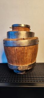 Vintage houten kaasmal/ton/bak voor Edammer kaasje, 28 cm, Ophalen of Verzenden