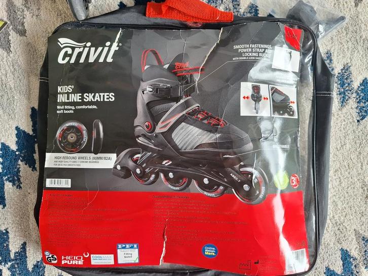 Nieuwe skeelers + bescherming, Sport en Fitness, Skeelers, Zo goed als nieuw, Inline skates 4 wielen, Overige merken, Dames, Heren