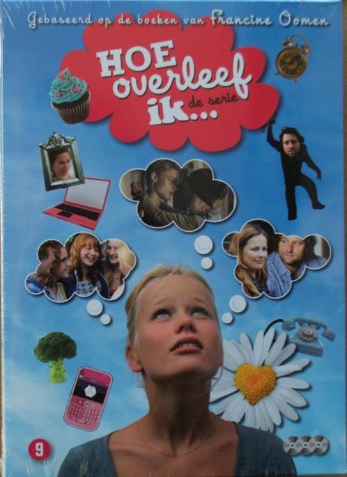 dvd-box Hoe overleef ik... de serie uit 2011 Francine Oomen, Cd's en Dvd's, Dvd's | Kinderen en Jeugd, Zo goed als nieuw, Film