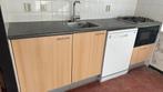 Keukenblok incl. Koelkast, vaatwasser, magnetron en fornuis., Huis en Inrichting, Keuken | Complete keukens, Ophalen, Gebruikt