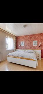 Senioren 2-persoons bed met verstelbare lattenbodem, Huis en Inrichting, Ophalen, Wit, Tweepersoons, 200 cm