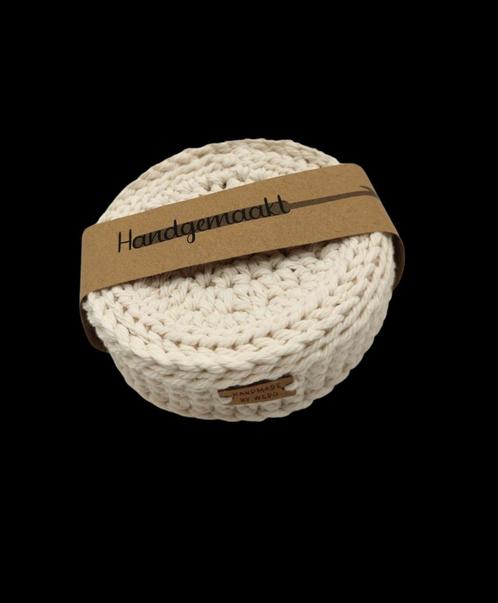 Originele gehaakte onderzetters Ibiza style, Huis en Inrichting, Woonaccessoires | Onderzetters, Nieuw, Glas of Kopje, Ophalen of Verzenden