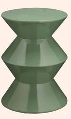 Groene bijzettafel (kwantum), Minder dan 55 cm, Gebruikt, Rond, Ophalen