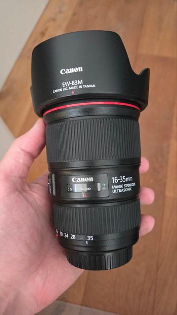 Canon EF 16-35mm f4 Groothoeklens beschikbaar voor biedingen