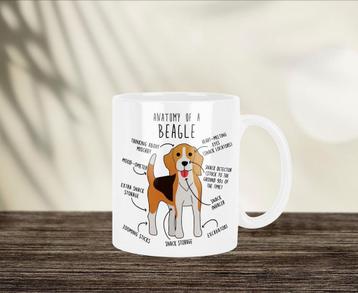 Beagle Anatomie mok beschikbaar voor biedingen
