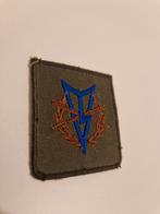 MLV Patch Defensie - blauw, Verzamelen, Ophalen of Verzenden, Overige soorten, Nederland, Embleem of Badge