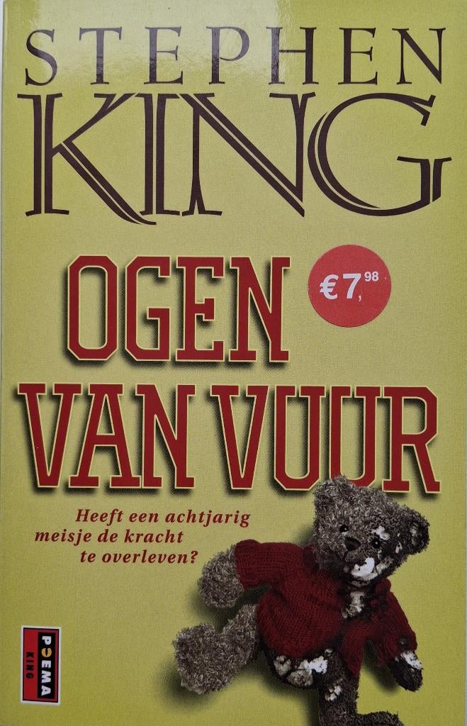 Stephen King - Ogen van vuur, Ophalen of Verzenden, Zo goed als nieuw, Amerika