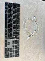 Apple Magic Keyboard met numeriek toetsenblok NL space grey, Computers en Software, Toetsenborden, Ophalen of Verzenden, Zo goed als nieuw