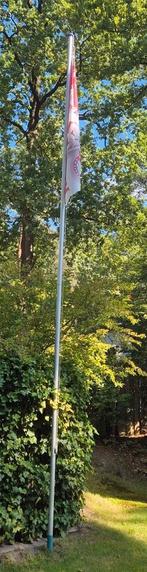 Aluminium vlaggenmast 6 meter zonder vlag, Ophalen