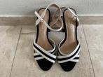 Marypaz; z.g.a.n. leuke open schoentjes maat 38, Verzenden, Zwart, Sandalen of Muiltjes, Zo goed als nieuw