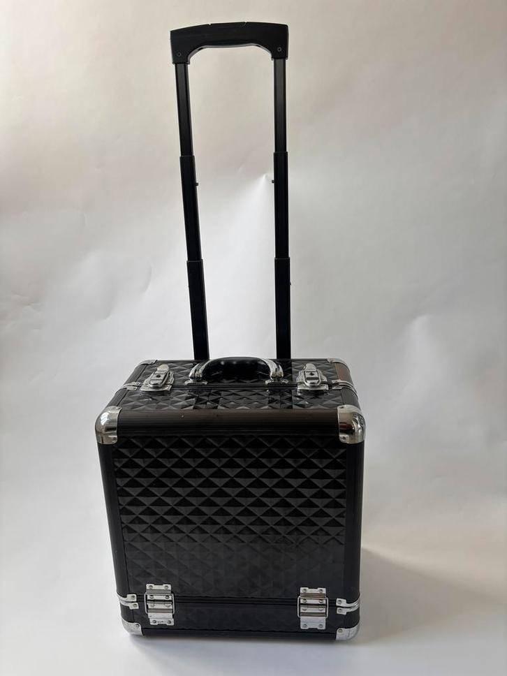 Make-up trolley – zo goed als nieuw!, Sieraden, Tassen en Uiterlijk, Koffers, Zo goed als nieuw, Hard kunststof, Minder dan 50 cm