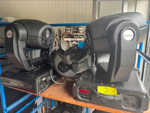 Defecte Movitec SL-250 (4 stuks), Muziek en Instrumenten, Licht en Laser, Gebruikt, Licht, Ophalen