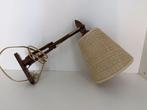 Vintage houten wandlamp – Andrea Haarlem (jaren ’60), Huis en Inrichting, Lampen | Wandlampen, Ophalen of Verzenden, Gebruikt