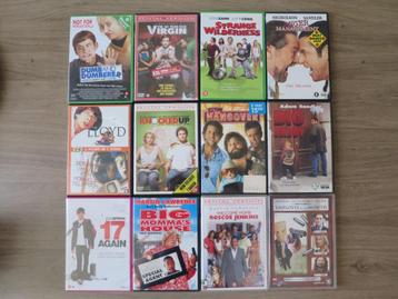 Dvd's Komedie: 12 stuks 2 euro p.s. beschikbaar voor biedingen