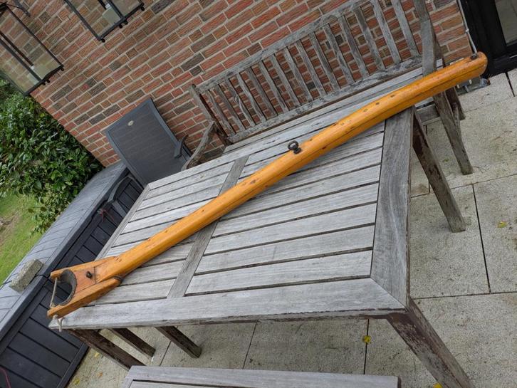 Gaffel voor platbodem 1.75m, Watersport en Boten, Bootonderdelen, Gebruikt, Tuigage en Masten, Zeilboot, Ophalen