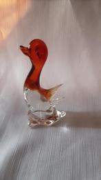 MURANO eendje 15 cm hoog, Antiek en Kunst, Ophalen of Verzenden
