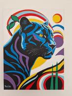 schilderij op doek met acryl, zelf geschilderd, Ophalen