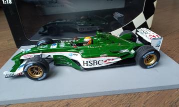 Minichamps Jaguar R4 2003 A. Pizzonia F1 1/18 beschikbaar voor biedingen