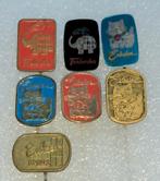 7 Vintage ENKA Speldjes, Verzamelen, Speldjes, Pins en Buttons, Ophalen of Verzenden, Gebruikt, Overige onderwerpen, Speldje of Pin