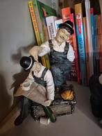 Laurel & Hardy Beeld, Verzamelen, Beelden en Beeldjes, Ophalen of Verzenden, Zo goed als nieuw, Mens