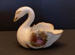 Limoges Porselein Zwaan met Goud - Handbeschilderd, Antiek en Kunst, Ophalen of Verzenden