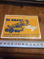 Kraanverhuur de gier bv Rotterdam, Verzamelen, Ophalen of Verzenden, Zo goed als nieuw