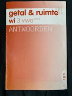 Getal & Ruimte wi 3 vwo deel 2 Antwoorden, Boeken, Ophalen of Verzenden, Gelezen, VWO, Wiskunde B