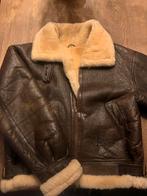Vintage Lederen Pilotenjas, Kleding | Heren, Jassen | Winter, Bencat, Bruin, Maat 56/58 (XL), Ophalen of Verzenden