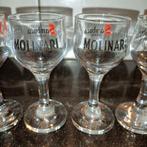 4 Sambuca Molinar glazen glas, Ophalen of Verzenden, Zo goed als nieuw, Borrel- of Shotglas