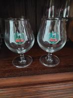 2 Mooie Palm Bier Glazen. Nieuw!, Glas of Glazen, Ophalen of Verzenden, Zo goed als nieuw, Palm