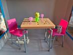 Barbie dinertafel, Ophalen of Verzenden, Zo goed als nieuw, Barbie