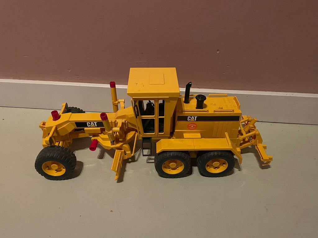 Bruder CAT grader, Ophalen, Zo goed als nieuw