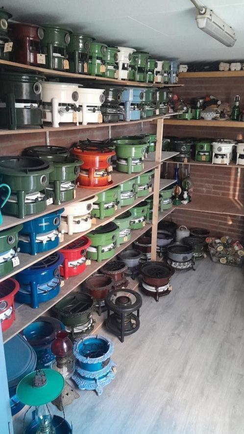 Te koop petroleumstel oliestel, Antiek en Kunst, Antiek | Emaille, Ophalen of Verzenden