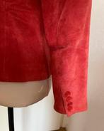 Suède jasje maat 36, Kleding | Dames, Jasjes, Kostuums en Pakken, Ophalen of Verzenden, Zo goed als nieuw, Jasje, Maat 36 (S)