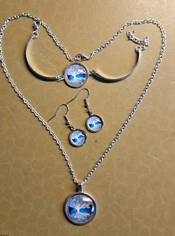 Ketting Set - Tree of Life - Nieuw beschikbaar voor biedingen