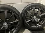 18 inch zwarte  Monaco velgen met winterbanden (Toyota CHR), Ophalen, 18 inch, Velg(en), Winterbanden