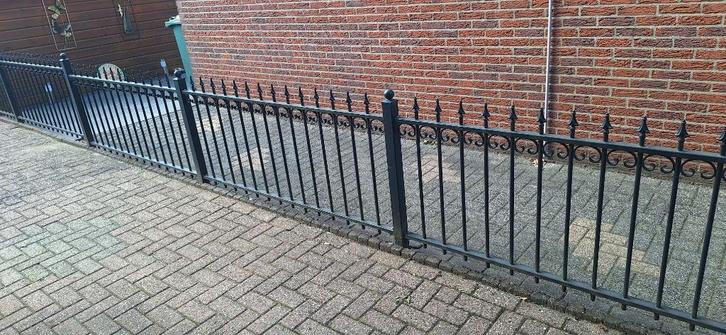Hekwerk metaal, Tuin en Terras, Tuinhekken en Hekwerk, Zo goed als nieuw, Sierhekwerk, IJzer, Ophalen