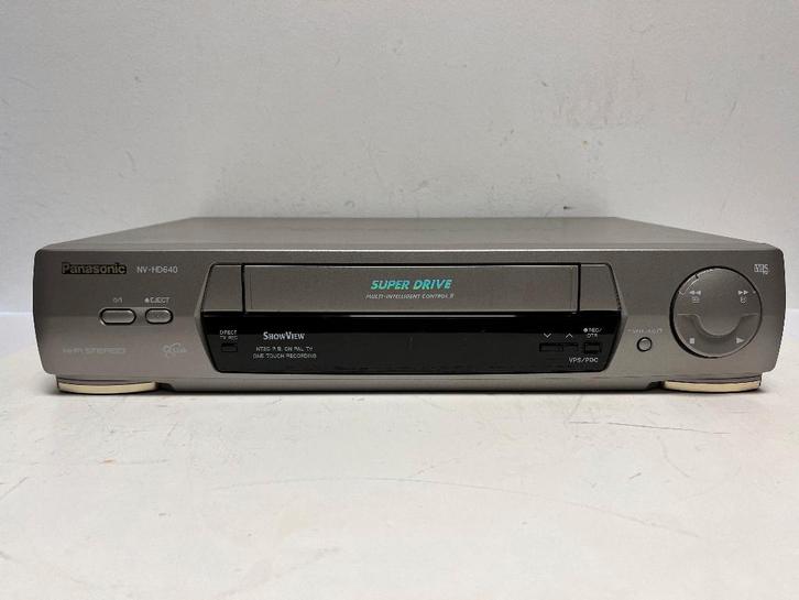 PANASONIC NV-HD640EG HiFi VHS Video Recorder I testgarantie, Audio, Tv en Foto, Videospelers, Refurbished, VHS-speler of -recorder