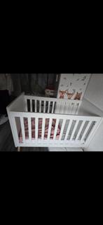 Ledikant, Kinderen en Baby's, Kinderkamer | Bedden, Ophalen, 70 tot 85 cm, Zo goed als nieuw, Minder dan 140 cm