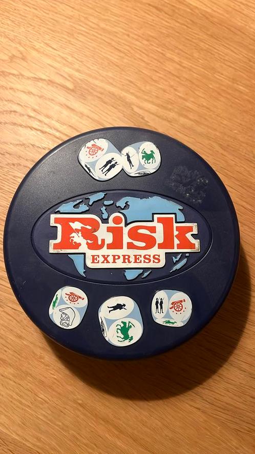 Risk express spel, Hobby en Vrije tijd, Gezelschapsspellen | Overige, Zo goed als nieuw, Ophalen