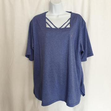 Mooi blauw damesshirt mt XXL merk Lucky beschikbaar voor biedingen