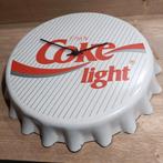 Coca Cola Light wandklok, Ophalen of Verzenden, Gebruikt, Overige typen
