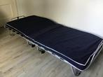 2 x opklapbare logeerbedden, Huis en Inrichting, Slaapkamer | Bedden, Ophalen, Gebruikt, Eenpersoons, Hout