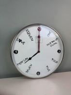 Riviera Maison Wandklok - Sfeervolle Tijd, Wandklok, ?, Zo goed als nieuw, Analoog